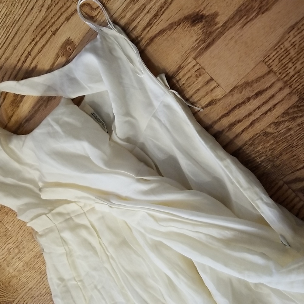 (1) Guess Los Angeles Authentic Brand Cotton Silk Shell Empire Waist Mini Dress - Picture 7 of 10